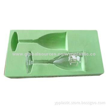 PS Vacuum Flocking Tray for Glass